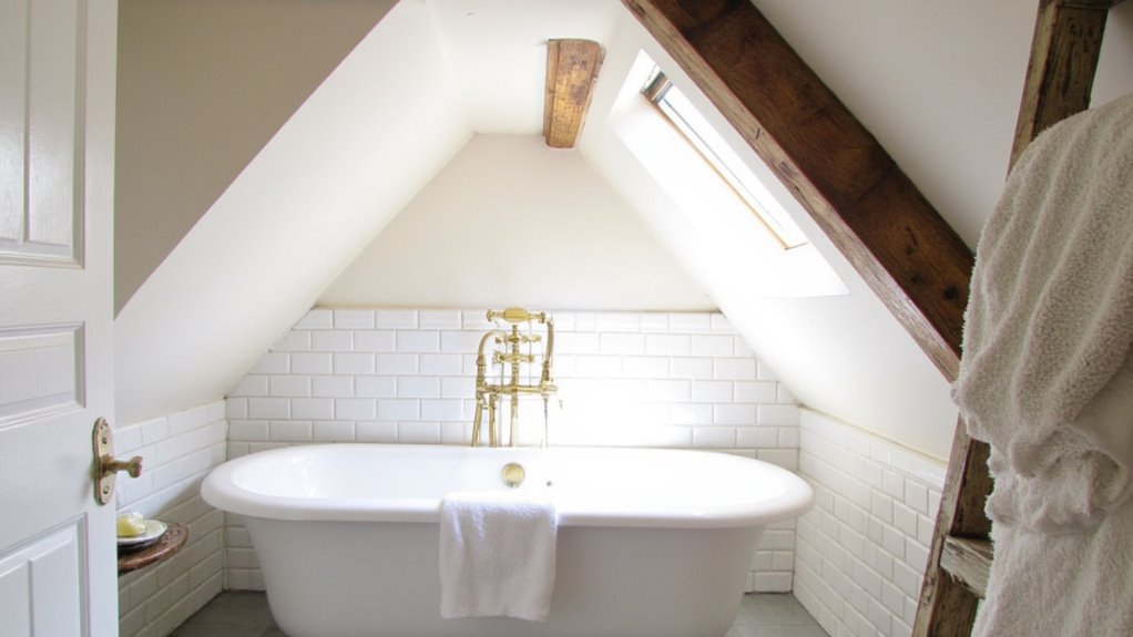 attic bathroom design inspiration