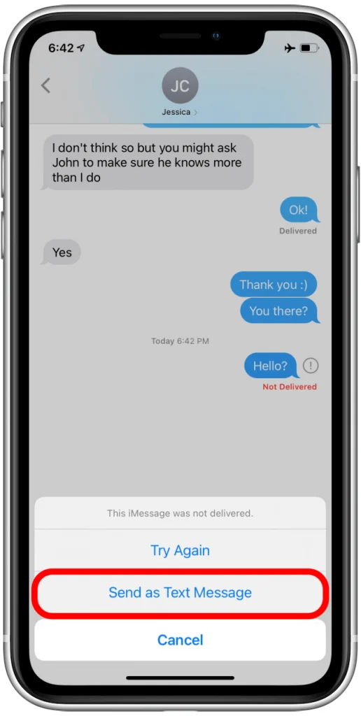 If you block someone on iMessage, does it delete messages?