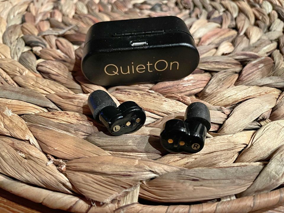 QuietOn Earbuds - Noise-Cancelling Earbuds for Sleeping With a Snorer